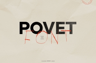 Povet Font Font Download