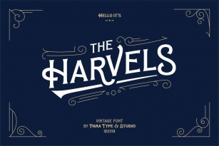 Harvels Font Font Download