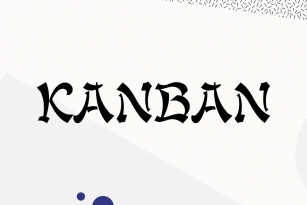 Kanban Font Font Download