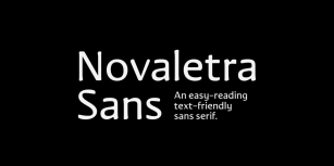 Novaletra Sans CF Font Font Download