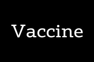 Vaccine Font Font Download