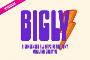 Bigly Font Font Download