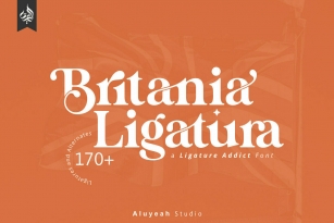 Britania Ligatura Font Font Download