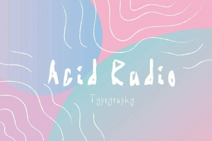 Acid Radio Font Font Download