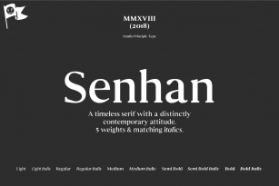 Senhan Font Font Download