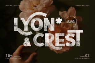 Lyon Crest Svg Font Font Download