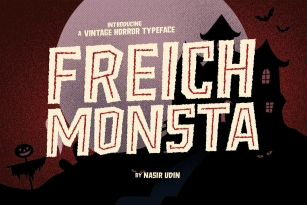 Freich Monsta Font Font Download