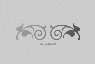 LTC Vine Leaves Font Font Download