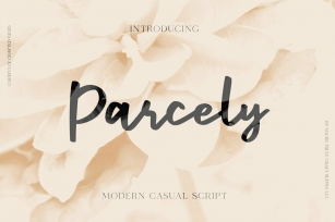 Parcely Font Font Download