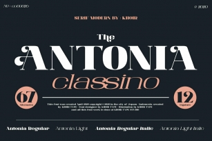 Antonia Font Font Download