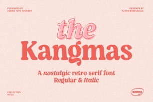 Kangmas Font Font Download