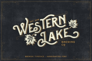 Brewski Original Font Font Download