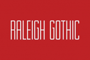 Raleigh Gothic Font Font Download