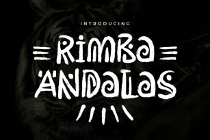 Rimba Andalas Font Font Download