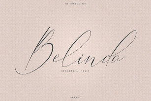 Belinda Font Font Download