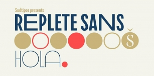 Replete Sans Font Font Download