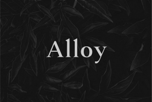 Alloy Font Font Download