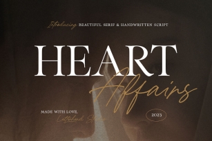 Heart  Affairs Font Font Download
