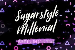 Sugarstyle Millenial Font Font Download