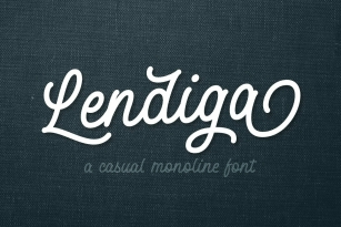 Lendiga Font Font Download