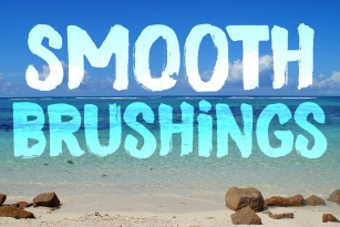 Smooth Brushings Font Font Download