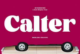 Calter Font Font Download