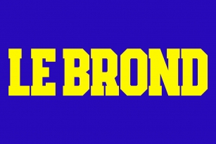 Le Brond Font Font Download