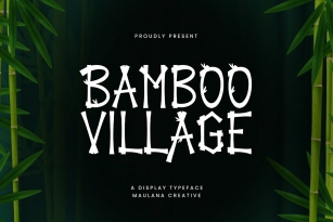 Bamboo Village Font Font Download