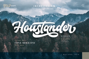 Houstander Font Font Download