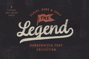The Legend Trio Font Font Download