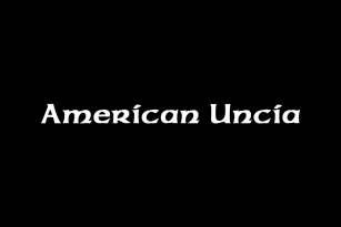 American Uncial Font Font Download