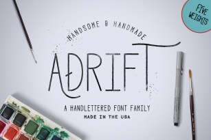 Adrift Font Font Download