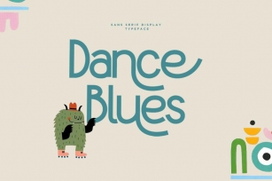 Dance Blues - Playful Font Font Download