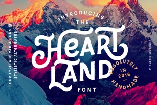 Heartland Font Font Download