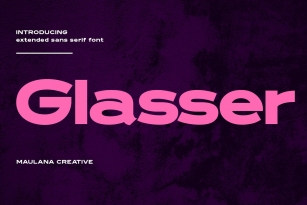 Glasser Font Font Download