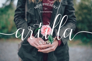 Artilla Script Font Font Download