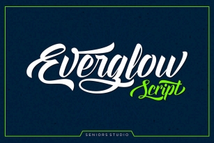 Everglow Font Font Download