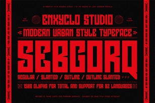 NCL Sebgorq Font Font Download