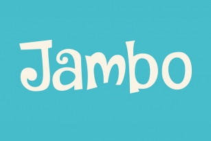 Jambo Font Font Download