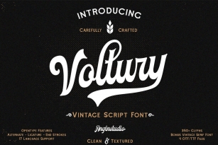 Voltury Font Font Download