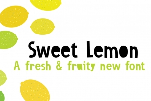 Sweet Lemon Font Font Download