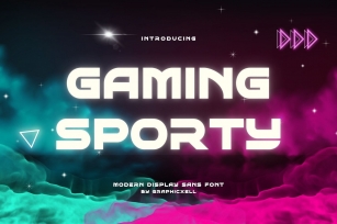 Gaming Sporty Font Font Download