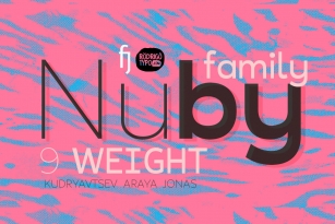 Nuby Font Font Download