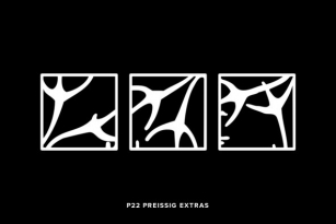 P22 Preissig Extras Font Font Download