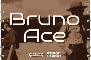 Bruno Ace Pro Font Font Download