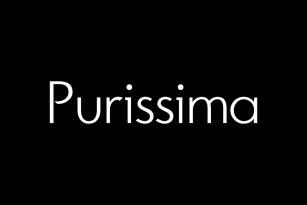 Purissima Font Font Download