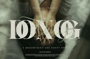 Donog - Modern Serif and Script Font Font Download