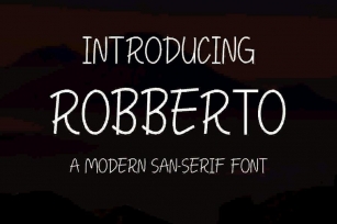 Robberto Font Download