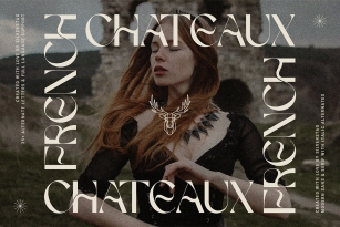 French Chateaux Font Font Download