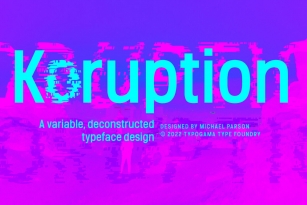 Koruption Font Font Download